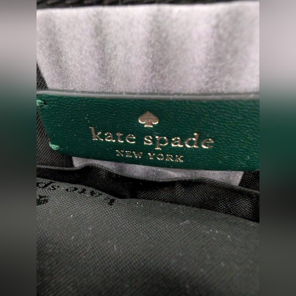 Kate Spade Green Backpack, Wallet, And Makeup Bag - Retails $467 - Picture 5 of 8
